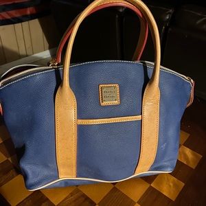 Dooney and Burke leather satchel bag